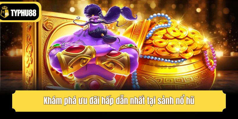 Khám phá ưu đãi hấp dẫn nhất tại sảnh nổ hũ